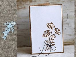 Stanzschablone Nr.81, Blumen (für Sizzix geeignet)