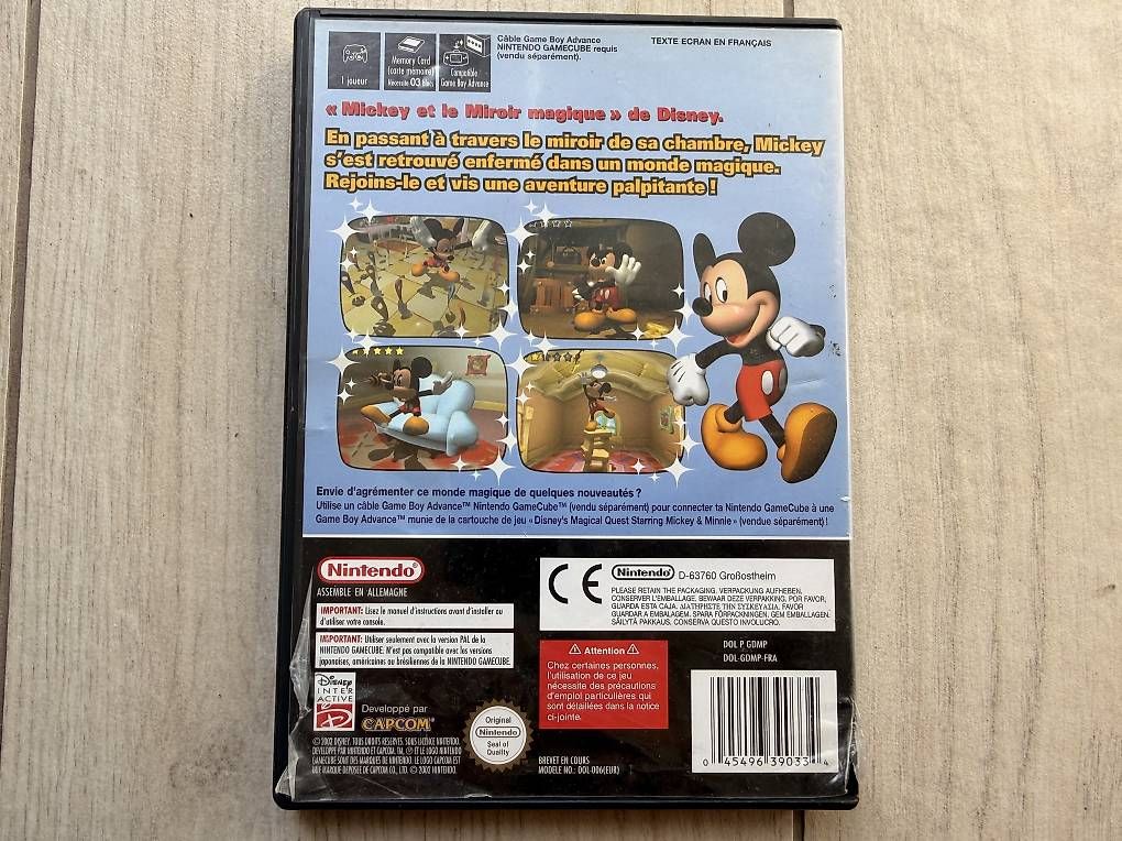 Giochi: Jeu Game Cube - Mickey Mouse – Usato da Essertines-Yverdon venduto da clemesitpa 1