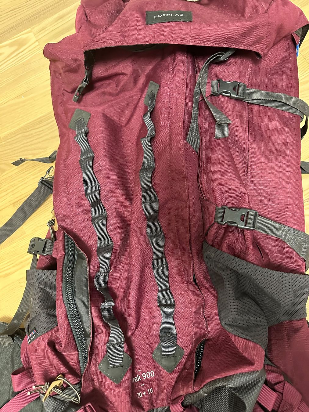 Decathlon Zaini: Decathlon Rucksack 70+10 Liter – Usato da Zürich venduto da kuszi 1