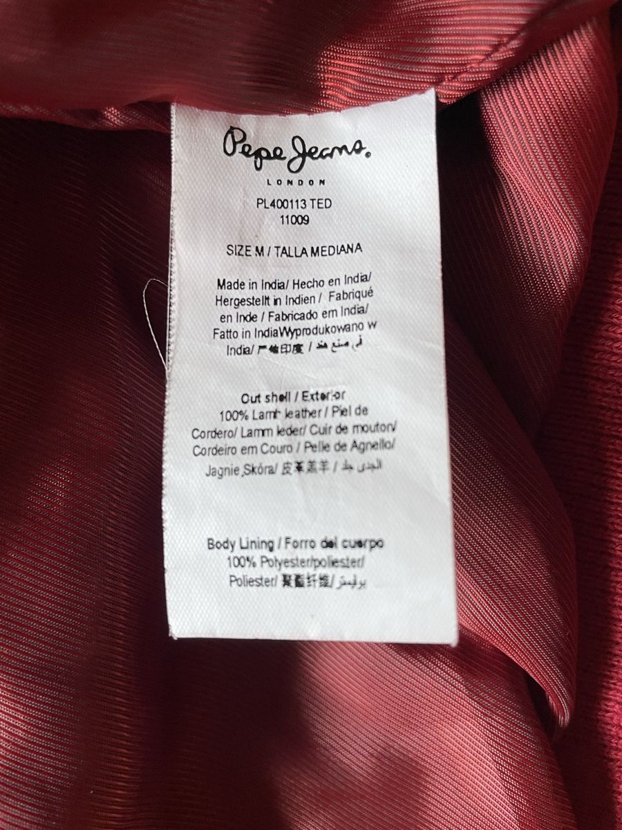 Pepe Jeans Giacche: Lederjacke Pepe Jeans – Usato da Illnau venduto da Chruetlihaex 4