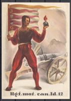 Einheitskarte 2.Wk Artillerie Rgt.Mot.can Id.12 No.26 K.40.-