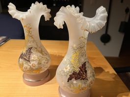 Eine bayerische Vase. Handbemalt, Top Zustand