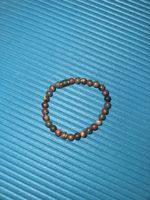 Perlenarmband mit Naturstein (Jaspis) mehrfarbig gebraucht