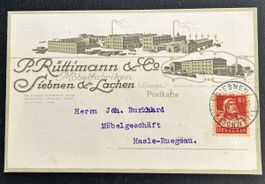 Firmenkarte Rüttimann Siebnen & Lachen 