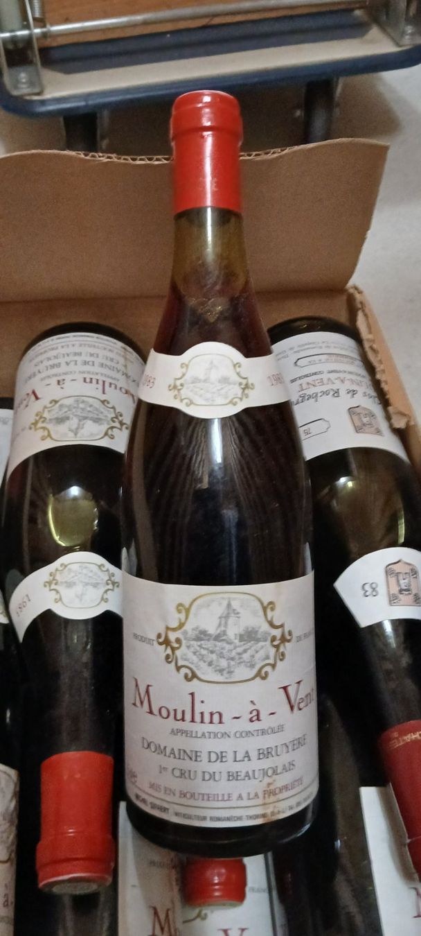Vino: 12 Fl. MOULIN-à-VENT 1983 Appellation controllée – Nuovo (secondo la descrizione) da Schinznach-Bad venduto da Chico_Bo