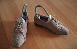 Schöne Lederschuhe, 5th Avenue, Damen, Grösse 36