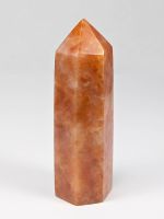 Feuercalcit/Orchideen Calcit Obelisk Turm 7,2cm