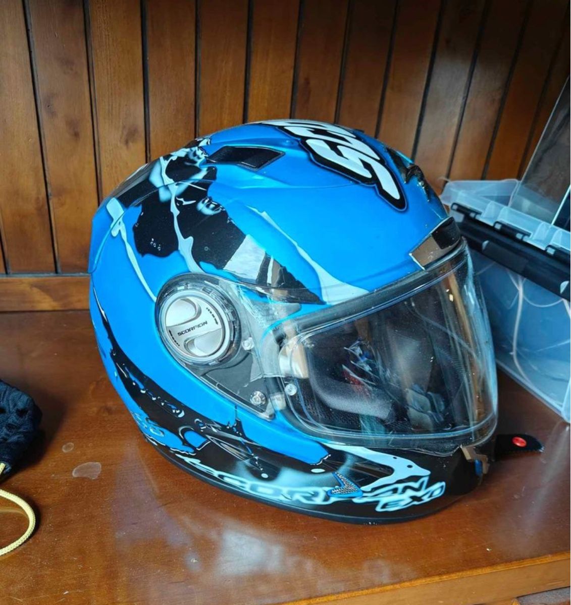 Caschi & visiere: Casque de moto Scorpion EXO, taille S – Usato da Massongex venduto da SwissDistributor 4