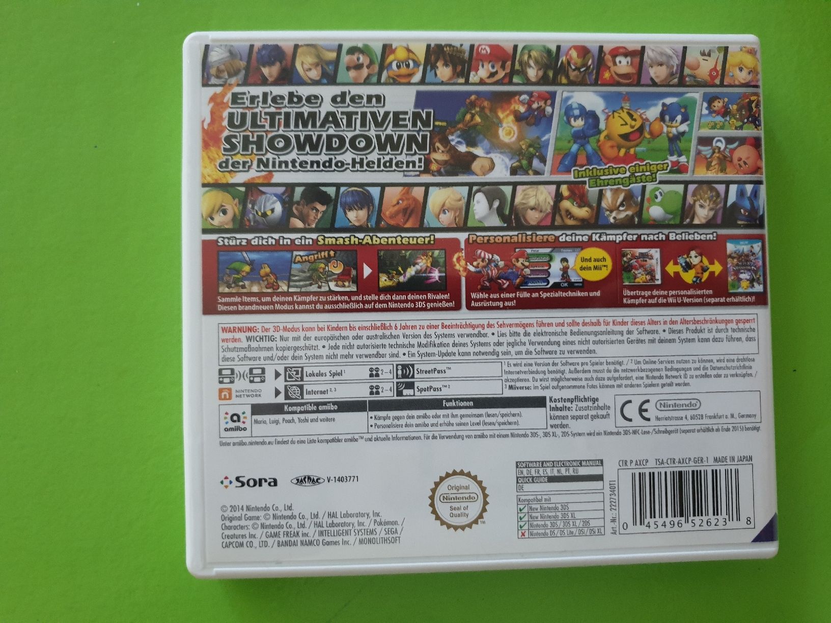 Nintendo Spiele: Super Smash Bros. für Nintendo 3DS – Gebraucht aus Ittigen von Ziok187 2