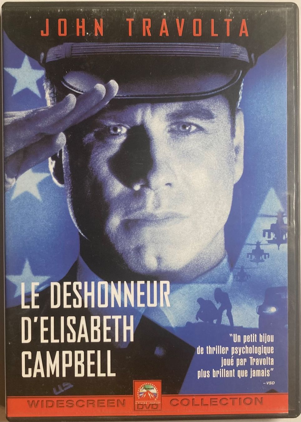 Tutti i DVDs: JOHN TRAVOLTA - LE DESHONNEUR D'ELISABETH CAMPBELL – Usato da Poliez-Pittet venduto da Newtown-Records