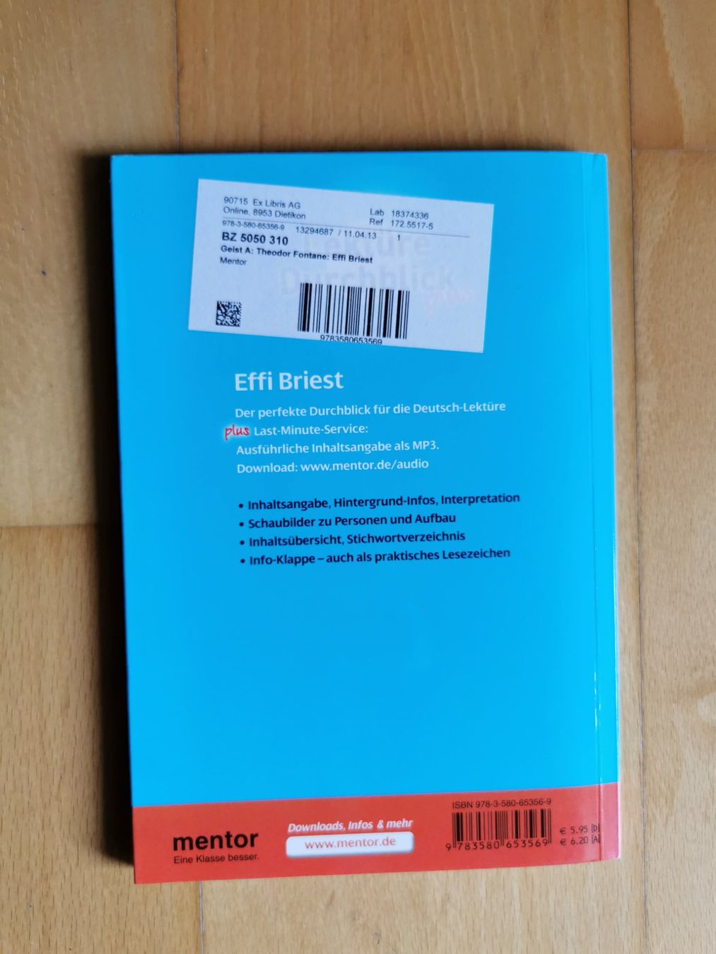 Libri: Lektürehilfe: Fontane - Effi Briest – Usato da Zuzwil SG venduto da _dani92_ 2