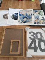 Desenio Bilder 4 Stück & Bilderrahmen