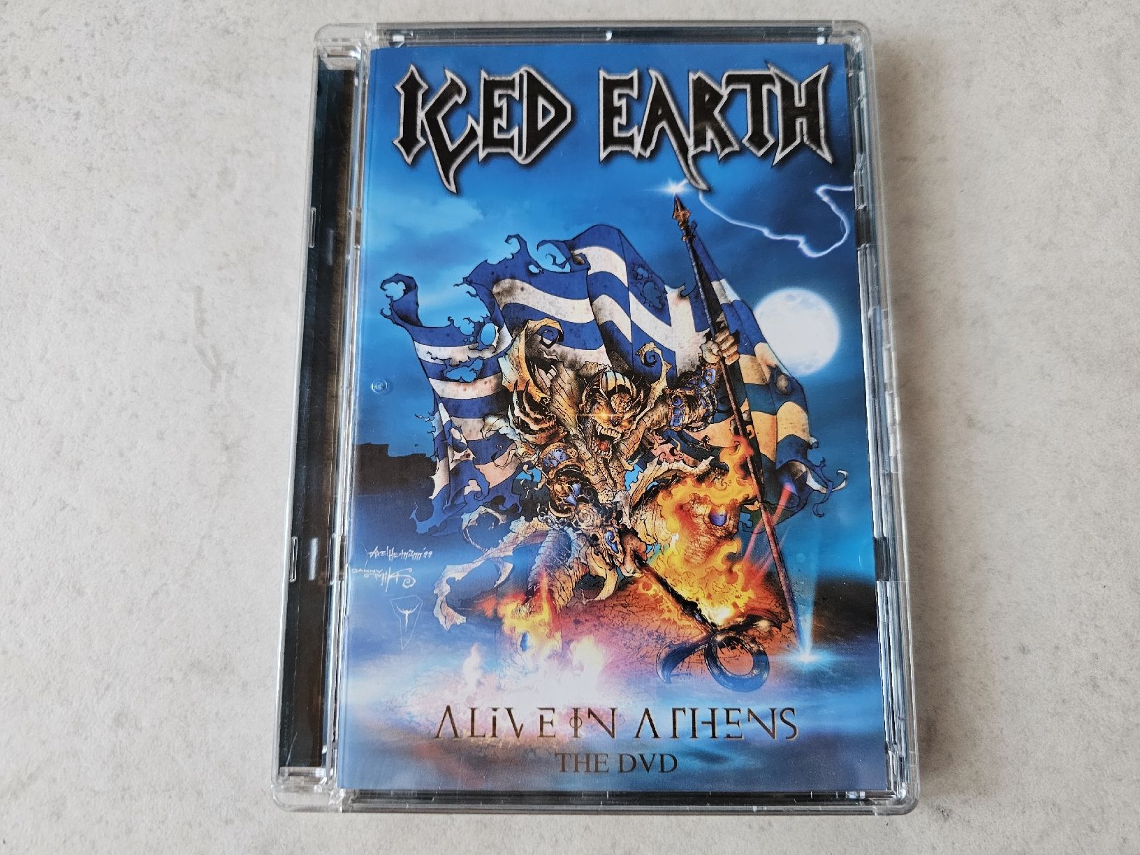 Alle DVDs: Iced Earth  -  Alive In Athens  /  The DVD – Gebraucht aus Schneisingen von backstore24