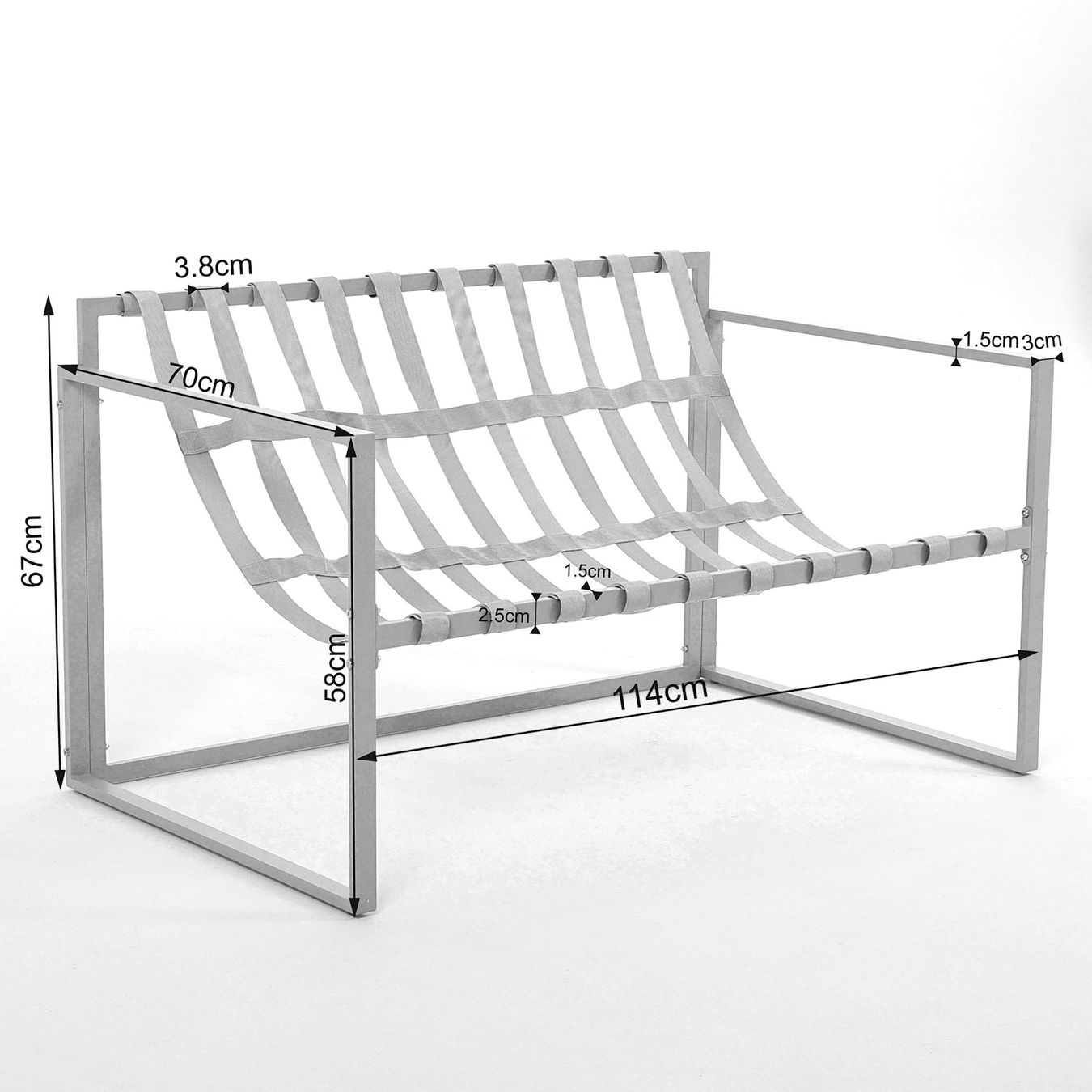 Sedie a sdraio: Gartenlounge Set NEU – Nuovo e nell'imballaggio originale da Merlischachen venduto da simplestuff123 3