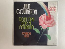 Julie Covington Single - Don’t Cry For Me Argentina