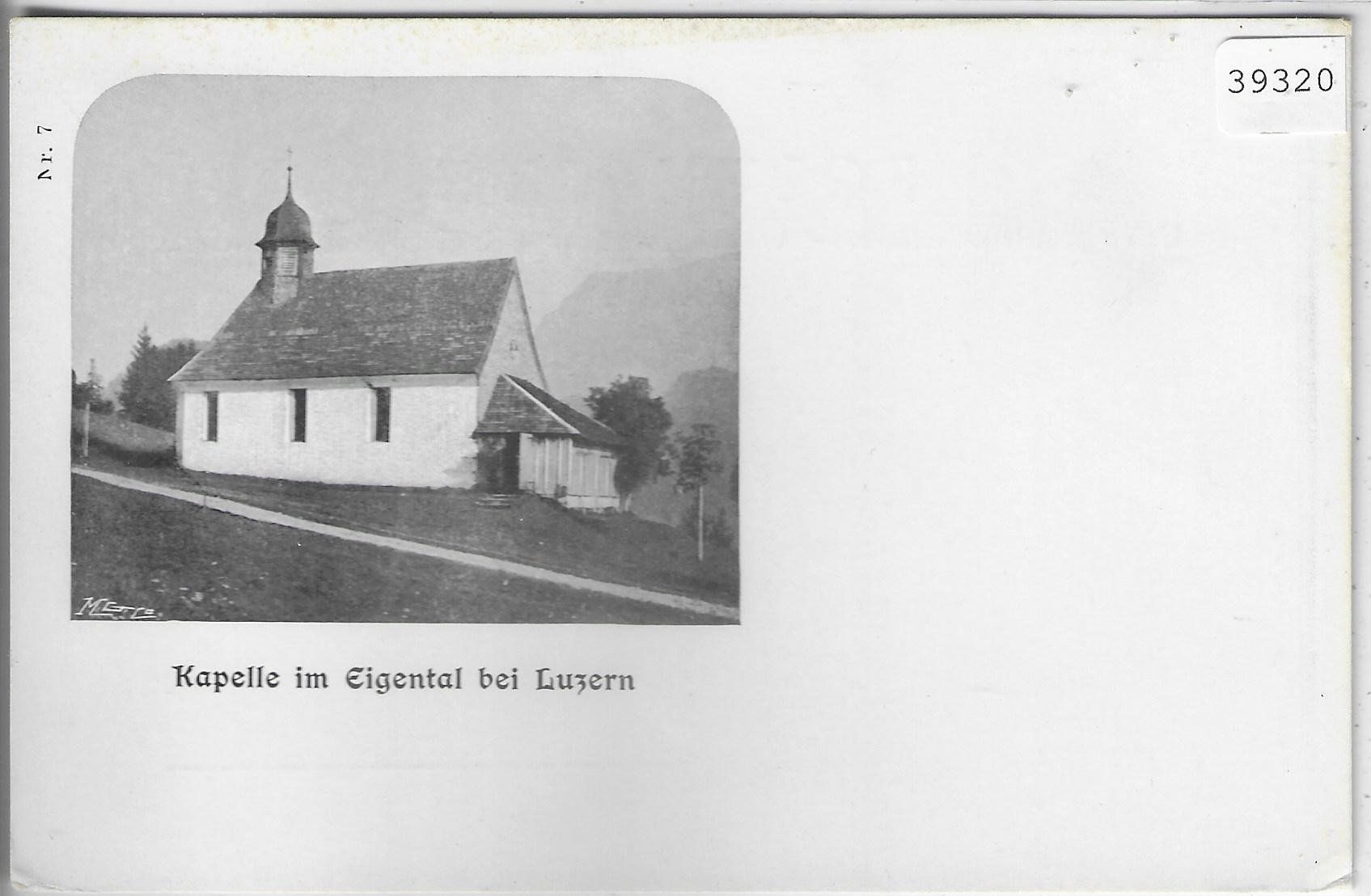 Cartoline postali: Kapelle im Eigental bei Luzern – Usato da Ettingen venduto da Kartenplanet