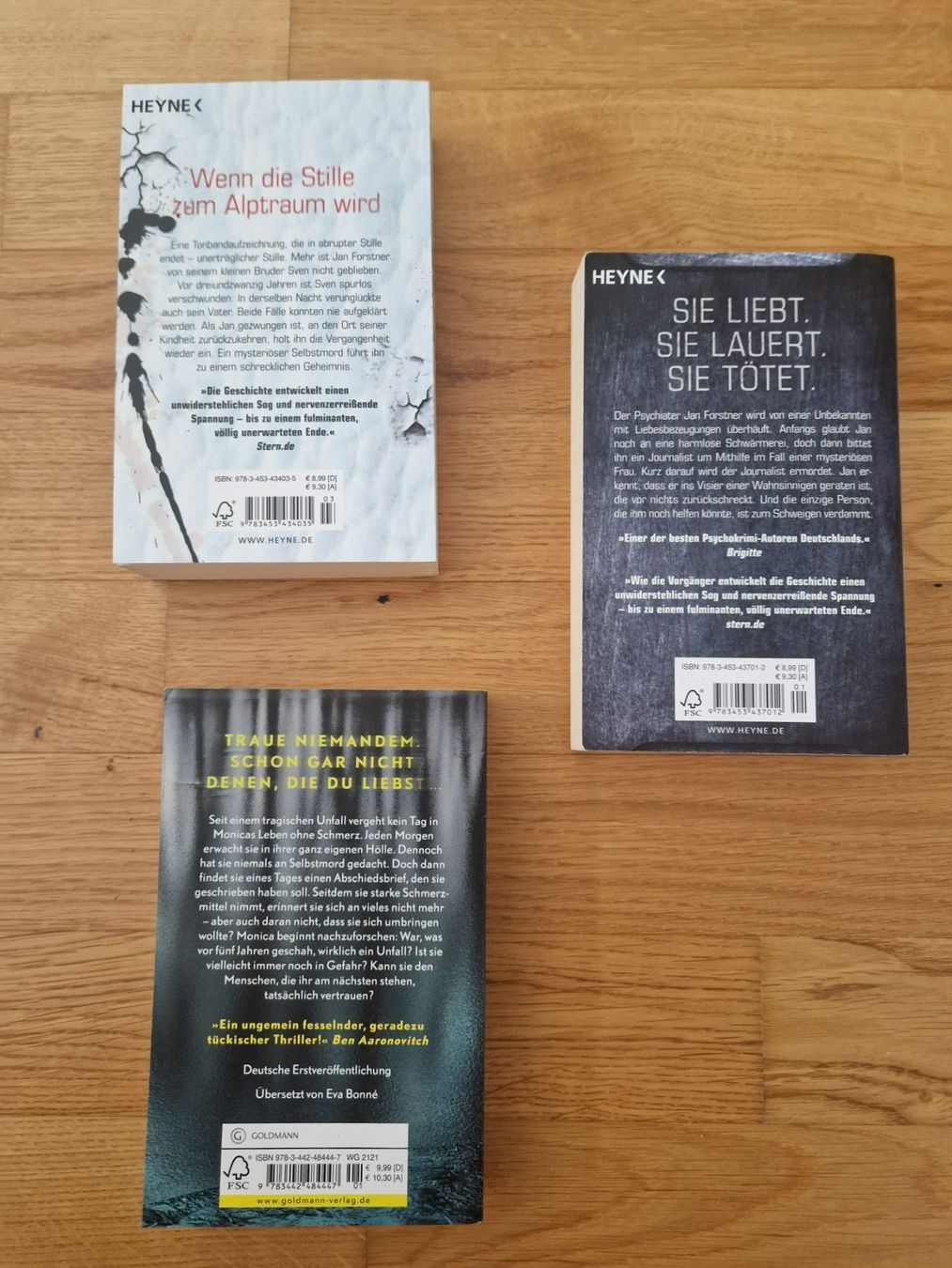 Livres: Thriller zum Gruseln – D'occasion à Schinznach Dorf par mast8919 1