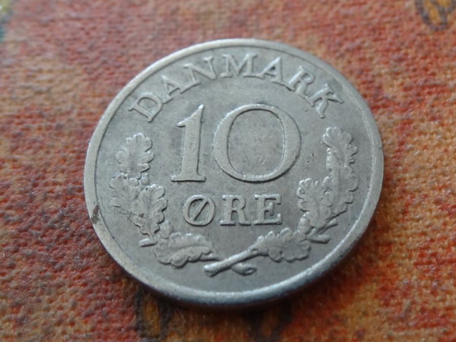 Toutes les monnaies: DANEMARK  10  Ore  1971 – D'occasion à Romanel-sur-Lausanne par Swift13 1
