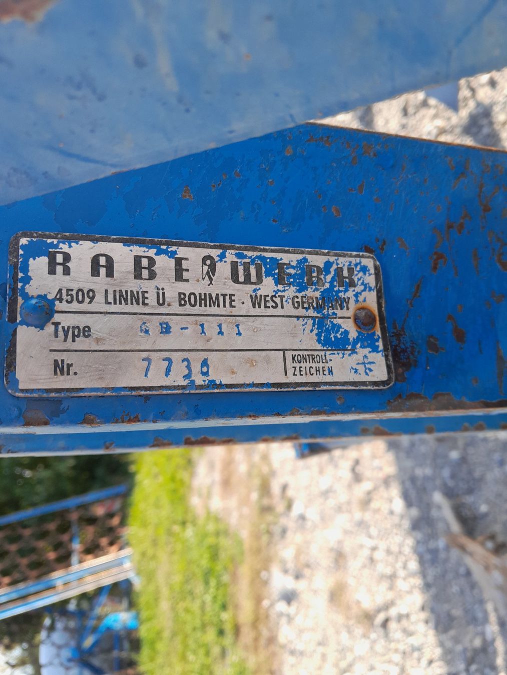 Toutes les machines: Grubber Rabe – D'occasion à Menzengrüt par GGFSSS 3