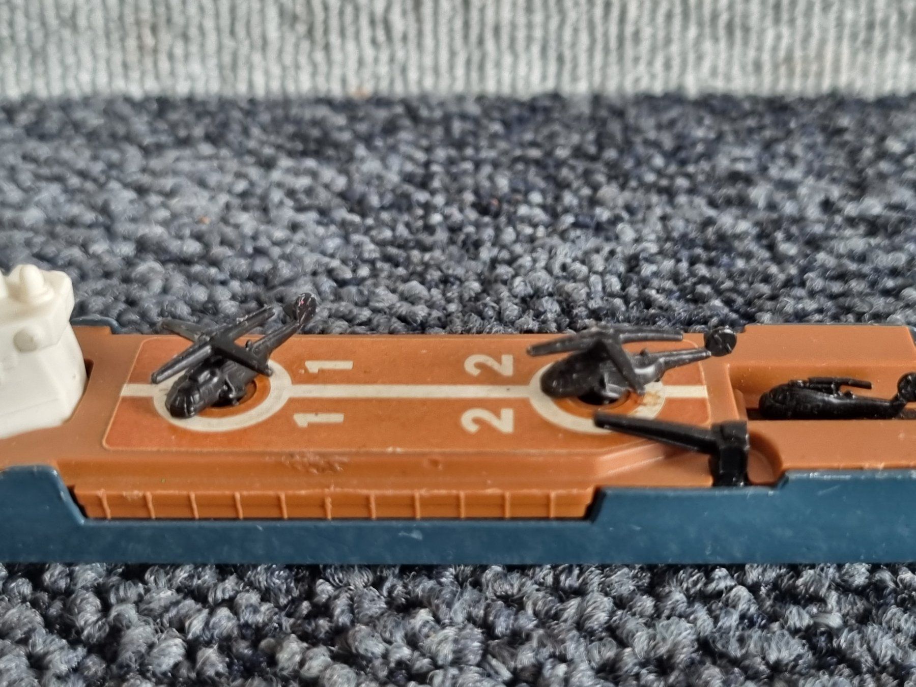 Matchbox Spielzeuge: Matchbox "Sea Kings K307" 114 Helicopter Carrier 1976 – Gebraucht aus Lenzburg von freedomky 3