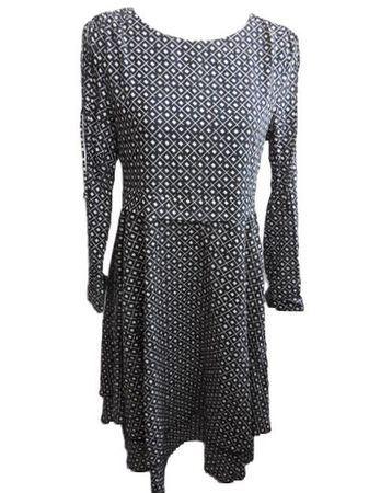 STRENESSE Gr. 36 Kleid schwarz weiss ca. NP 200.- s.Masse