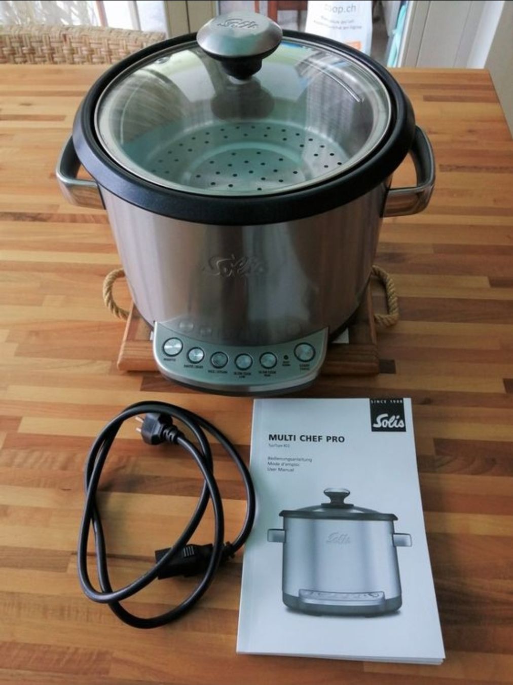 Solis Elettrodomestici da cucina: Multifunktionskocher Solis Multi Chef Pro  – Usato da Heerbrugg venduto da kim11