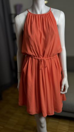 Sommerkleid Banana Republic Gr. S Korallenrotes Kleid