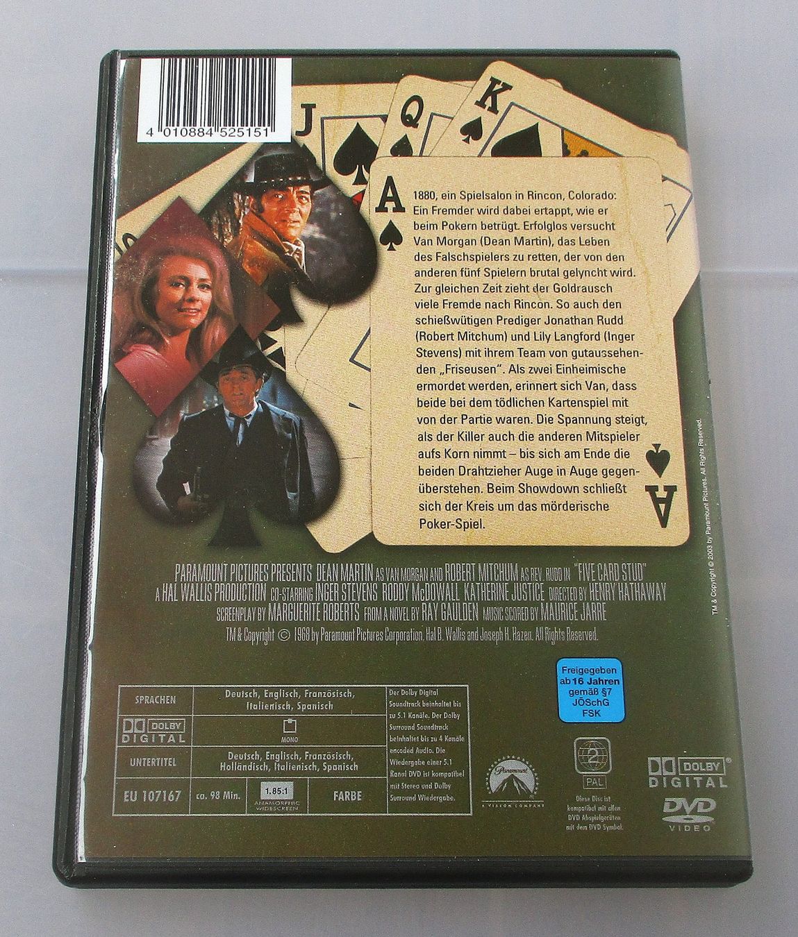 Tous les DVDs: TODFEINDE - Dean Martin/Robert Mitchum – D'occasion à Wattwil par Muriel10 1