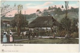 Foto-AK Aargauisches Bauernhof animiert