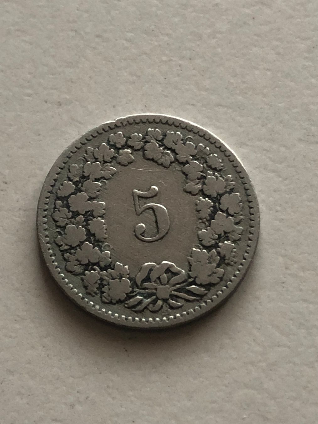 Tutti le monete: 5 Rp. 1892 – Usato da Schötz venduto da Odpa 1