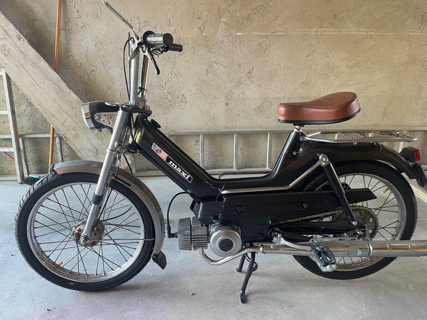 Puch Mofas: Puch Maxi S mit Auswei und Schlüssel – Gebraucht aus Gontenschwil von Louiemarkus