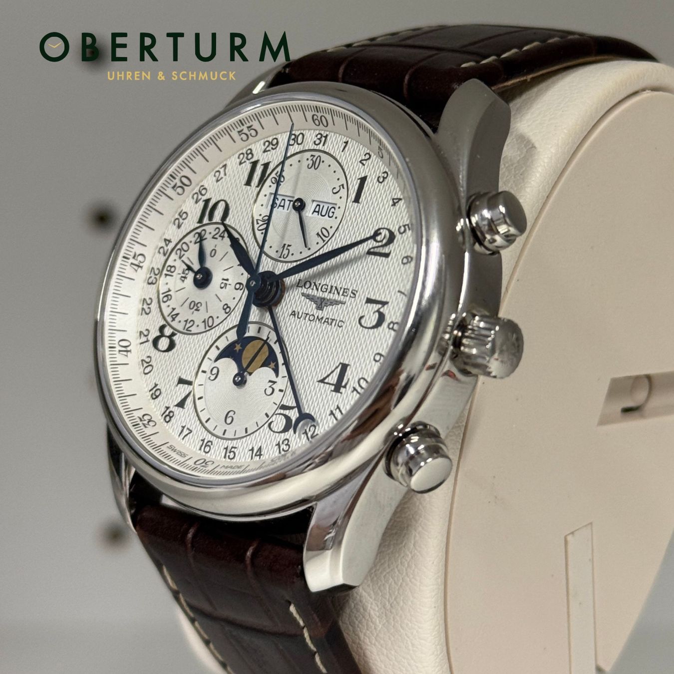 Longines Montres: Longines Master Collection Chronograph Moonphase Full Set – D'occasion à Brugg AG par Oberturm 1