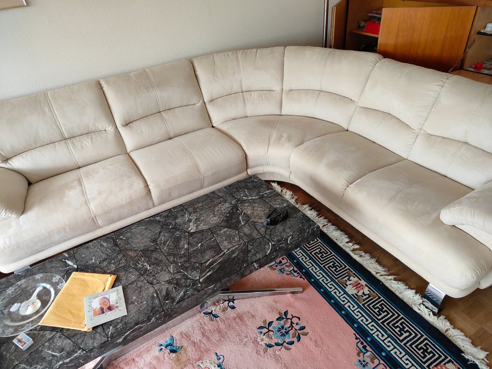Eck Sofa beige Kaufen auf Ricardo