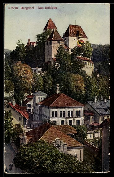 Cartoline postali: AK Burgdorf, das Schloss – Usato da Berlin venduto da bartko-reher
