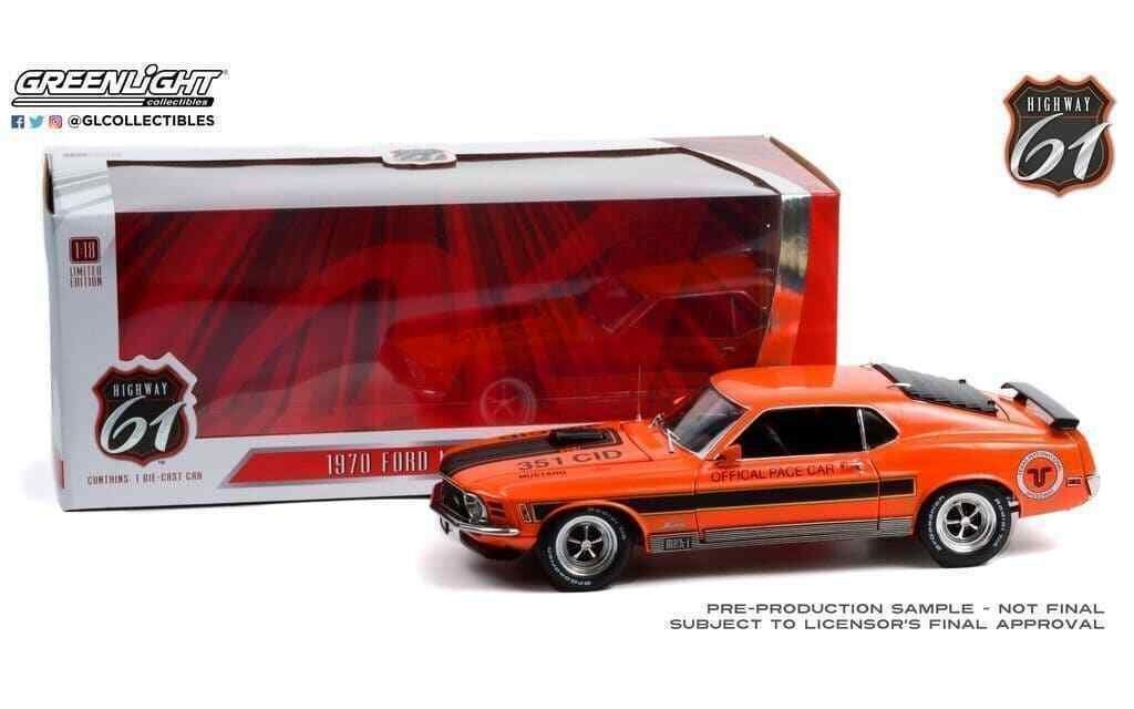 Ford Modellautos: FORD MUSTANG MACH I 1970 PACE 1:18 – Neu und originalverpackt aus Suhr von Moebelsiralfred 1