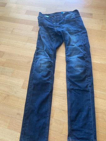 Motorrad Jeans mit Protektoren, Top Zustand, Grösse 32