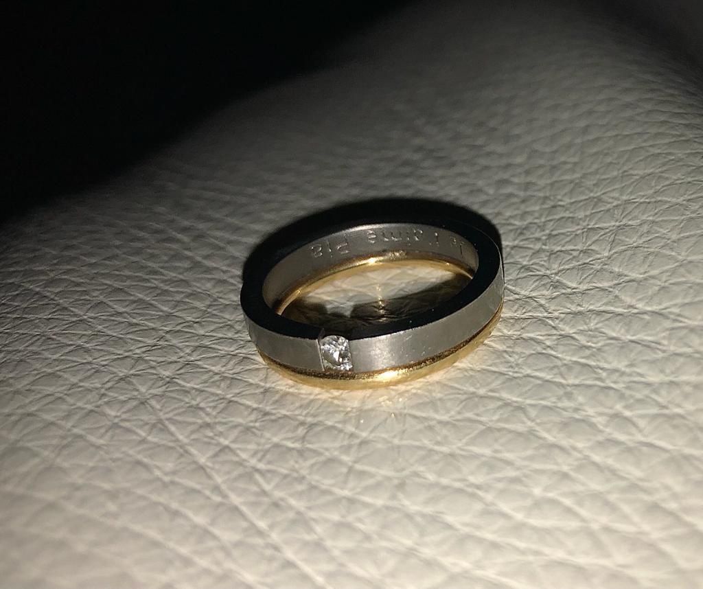 Anelli: Titan / Goldring mit Diamant – Usato da Muri AG venduto da an_land