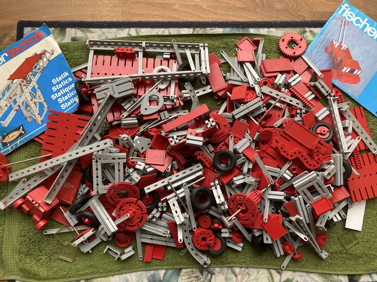 Fischer Kit di costruzioni: fischertechnik, grosses Lot, ca. 4kg – Usato da Aadorf venduto da Dragonfisch 3