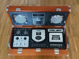 Radio mit CD und Kassettenrekorder, 1980er
