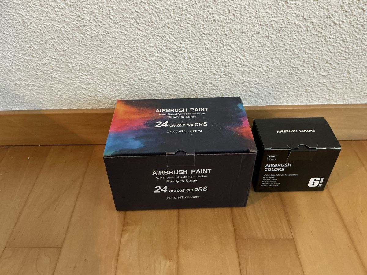 Colori: Airbrush Acrylfarben-Sets – Nuovo e nell'imballaggio originale da Arbon venduto da Ramon136