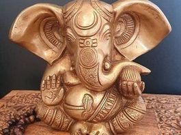 Ganesha Figur aus Messing | Neu!