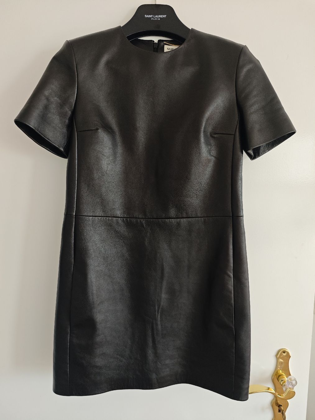 Saint Laurent Vestiti: SAINT LAURENT Lederkleid – Nuovo (secondo la descrizione) da Erlenbach ZH venduto da nlh 8