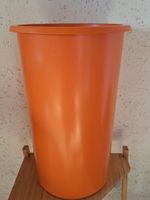 Vintage  Schirmständer WEZ  Swiss , orange  aus den 70ern