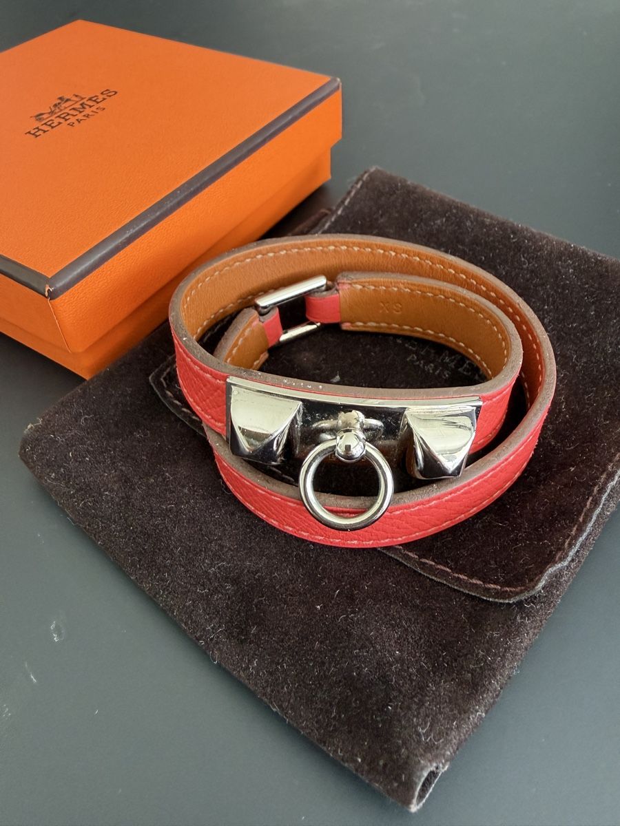 Hermès Bracciali & Braccialetti: Hermès Armband Rivale Double Tour – Usato da Au ZH venduto da eac_gm25 1