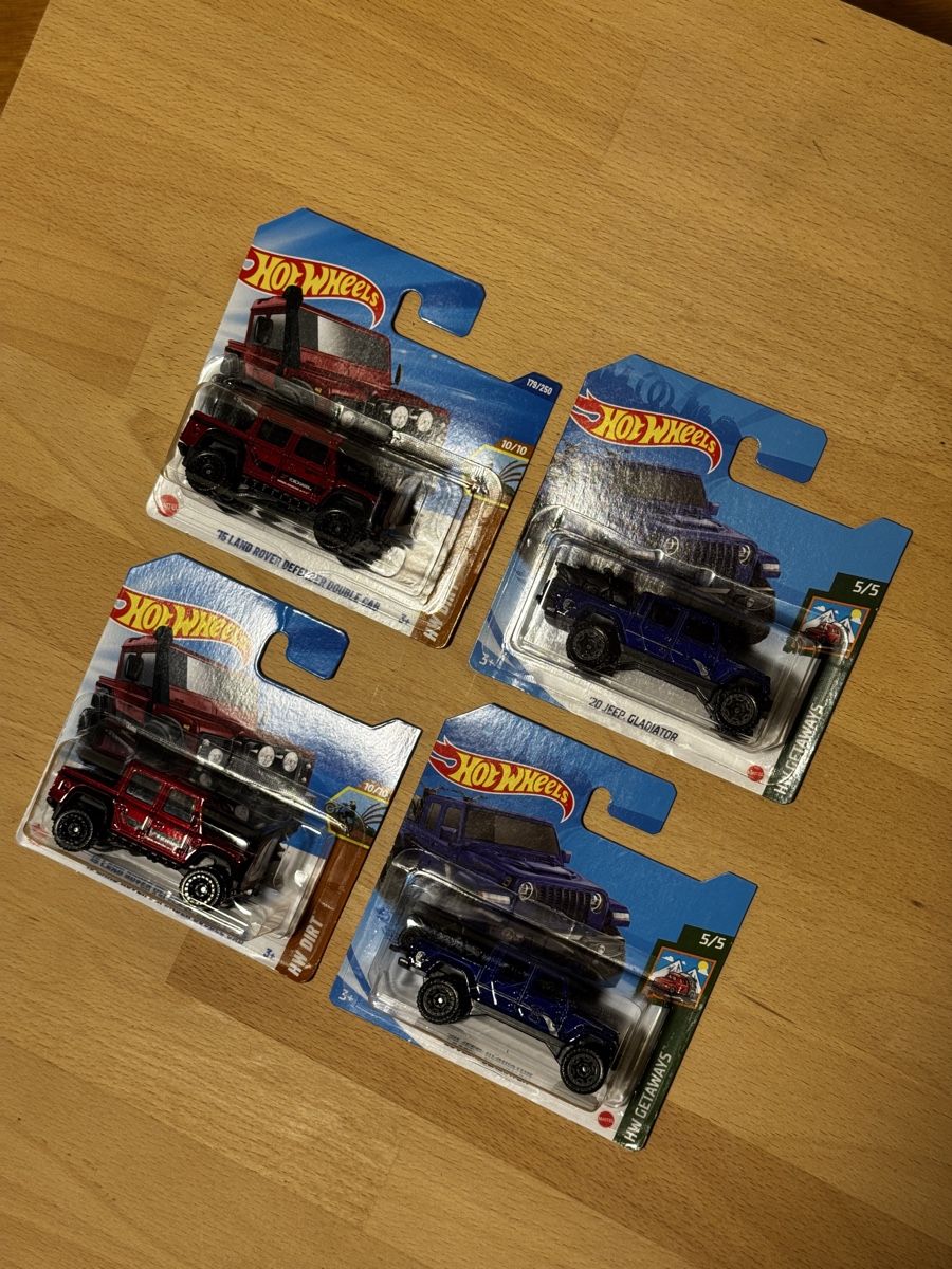 Hot Wheels Modellini d'auto: Hotwheels- LANDROVER / JEEP – Nuovo e nell'imballaggio originale da Stüsslingen venduto da leo_nzh6
