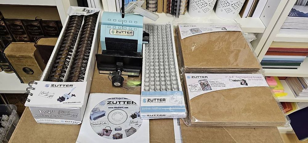 Zutter Bind it all - Spiralbinder mit Zubehör (Gebraucht) in ...