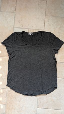 Green Envelope Grey T-shirt women M