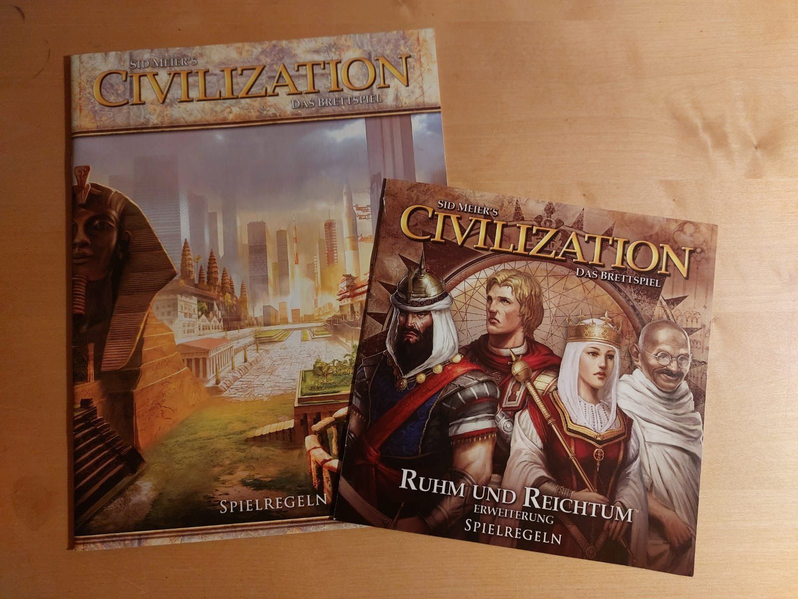 Giochi: Sid Meier's CIVILIZATION + Erweiterung "Ruhm & Reichtum" – Usato da Luzern venduto da Blue-Moon 2