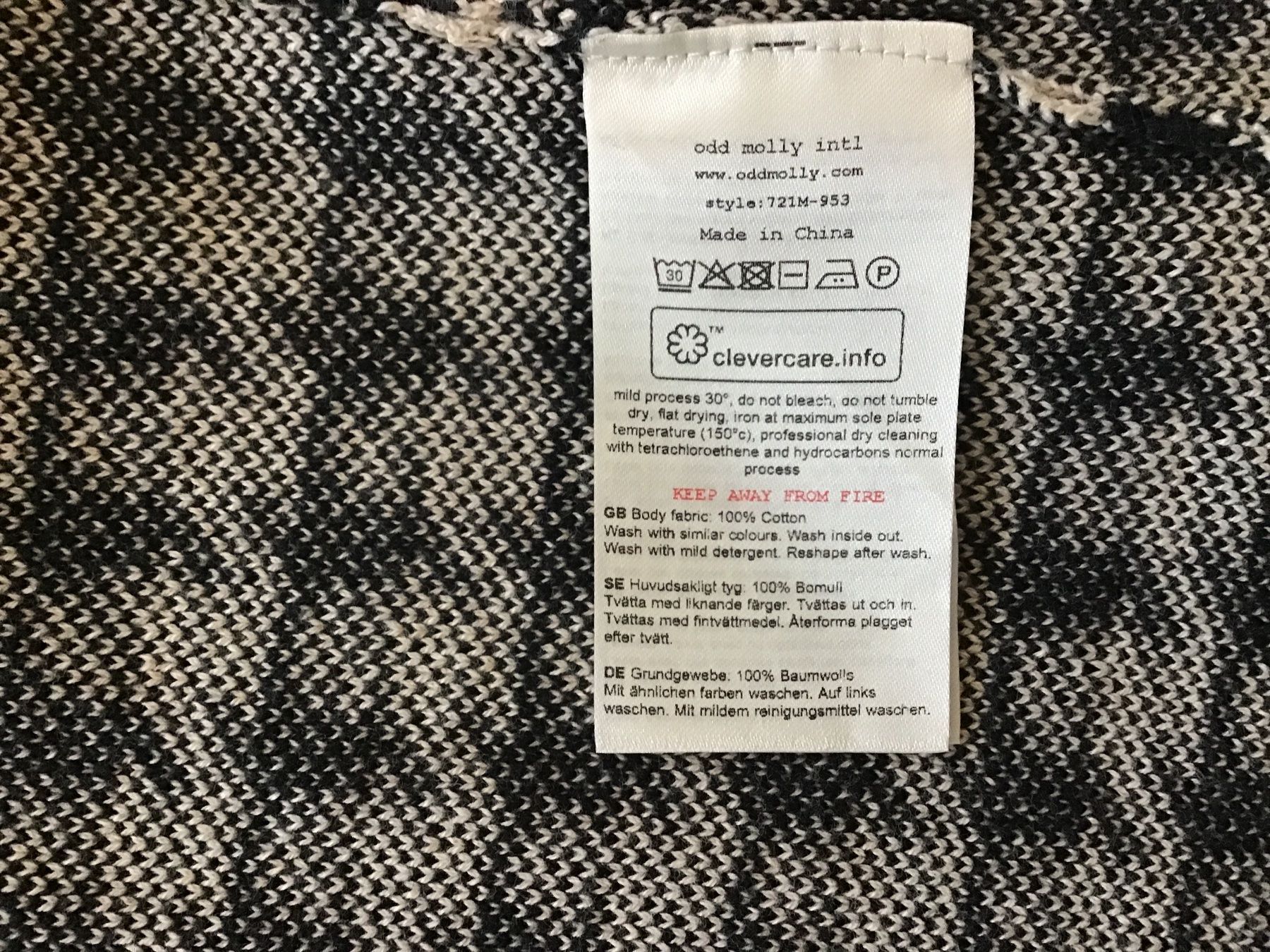 Odd Molly Jacken: Odd Molly Blazer Gr. 2 /M Hahnentritt-Muster – Neu (gemäss Beschreibung) aus Zürich von Balanca 8