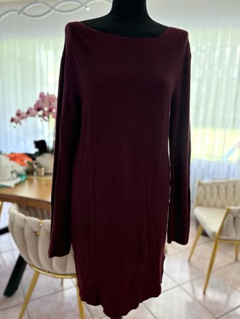 Vestito in maglia Unic bordeaux taglia M usato